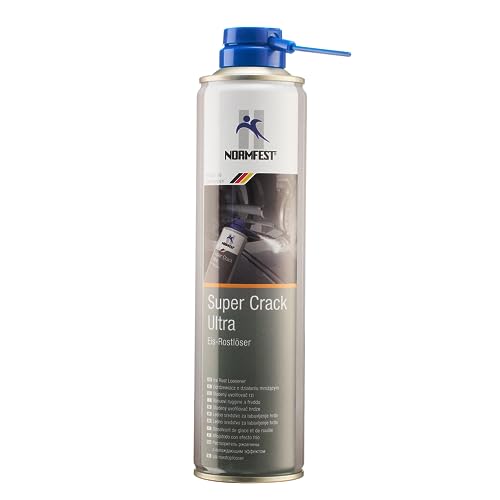 Normfest Super Crack Ultra Eisrostlöser, 400ml | Schockvereiser zum effektiven Lösen von festsitzenden Verbindungen | Hochwertige Autopflege – Made in Germany von Normfest