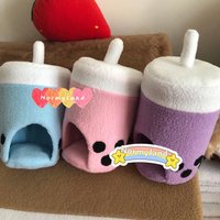 Boba Milchtee Versteck Igel Hamster Ratte Zuckergleiter Meerschweinchen Chinchilla Kleintier Warm Weich Gemütlich Schlafbett Haus Haustier Geschenke von Normyland