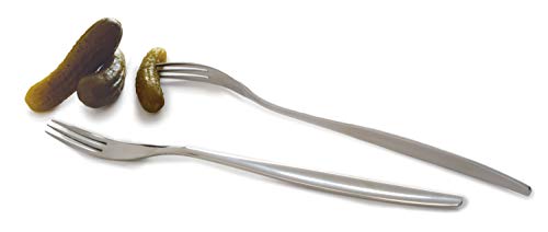 Norpro 1366 Stainless Steel Pickle Forks, Set of 2 Gabeln aus Edelstahl, silber von Norpro