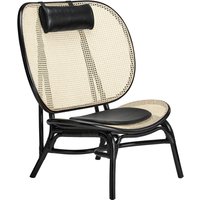 NORR11 - Nomad Lounge Sessel, Natur / schwarz von NORR 11