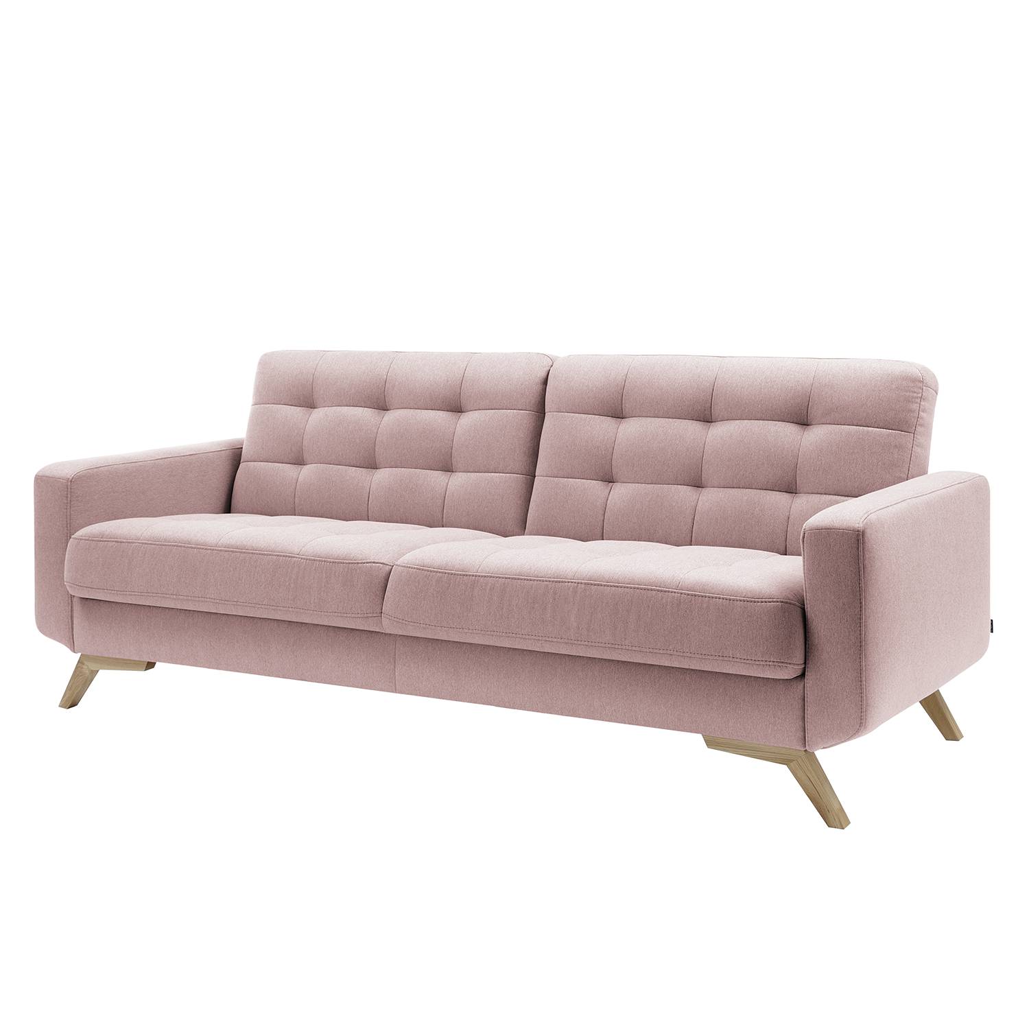 Norrwood Schlafsofa Somoto Mauve Microfaser 222x87x89 cm mit Schlaffunktion von Norrwood