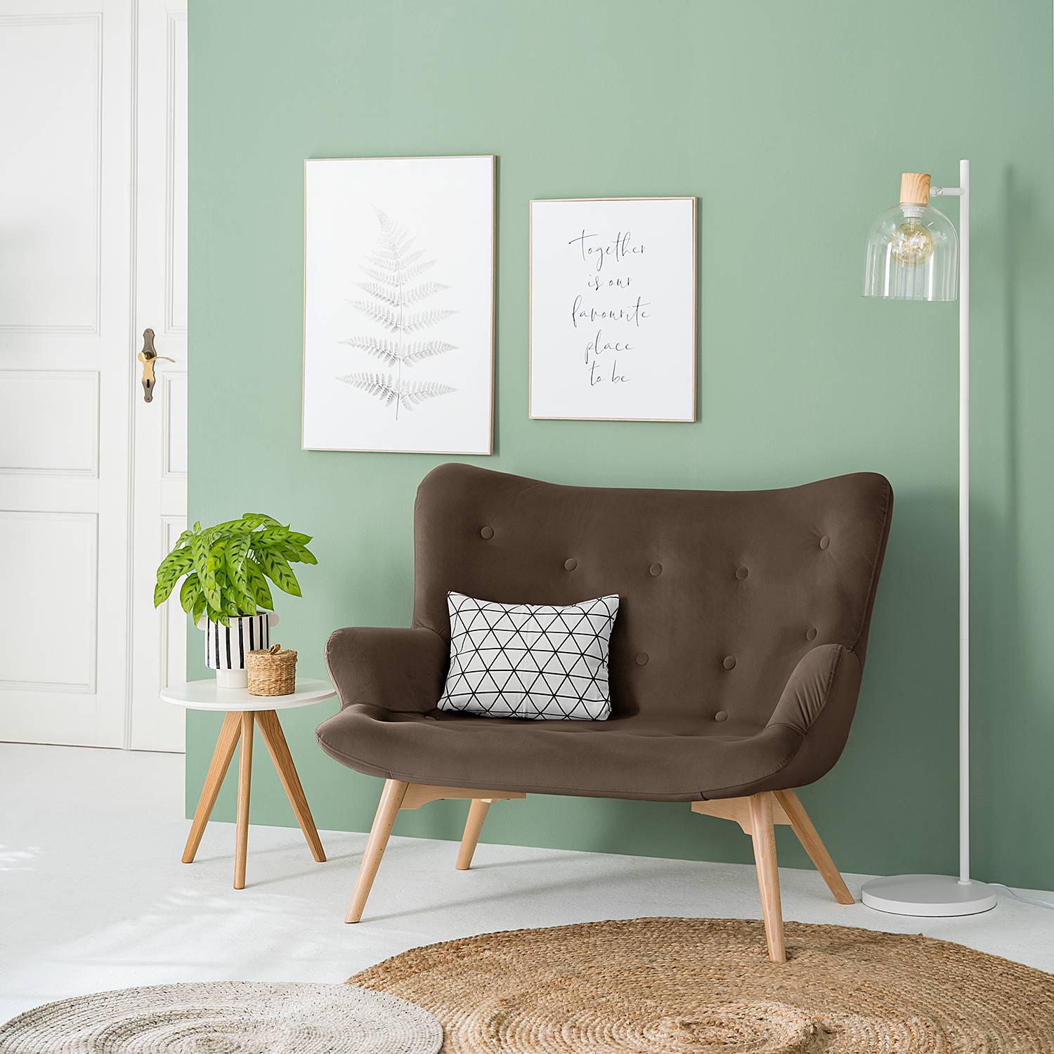 2-Sitzer Sofa BRAZIL von Mørteens