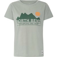 North Bend Rundhalsshirt "Rundhalsshirt NBCash" von North Bend