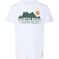 North Bend Rundhalsshirt "Rundhalsshirt NBCash" von North Bend