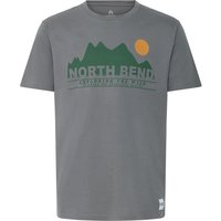 North Bend Rundhalsshirt "Rundhalsshirt NBCash" von North Bend