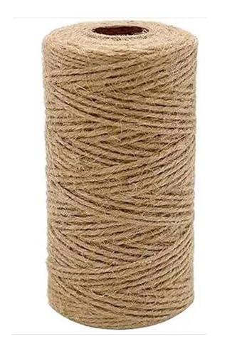 NorthPada 4 mm x 50 Meter Natürliche Sisal Hanf Seil Heavy Duty Dicke Schnur für Katzenkratzer Post Baum, Garten, Bindung, Kunsthandwerk Verpackungsmaterial von NorthPada