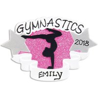 Gymnastik Personalisierte Weihnachtsverzierung | Abschluss Ornamente Weihnachtsgeschenk Für Studenten von NorthPoleTreasures
