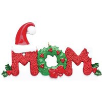 Mama Personalisierte Weihnachtsverzierung, Name Weihnachtsdekor, Geschenk Für Oma von NorthPoleTreasures