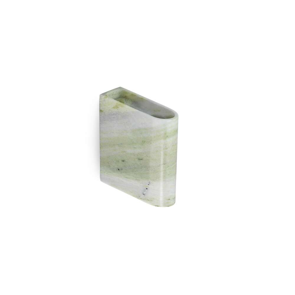 Northern - Monolith Candle Holder Wall Mixed Green Marble von Northern