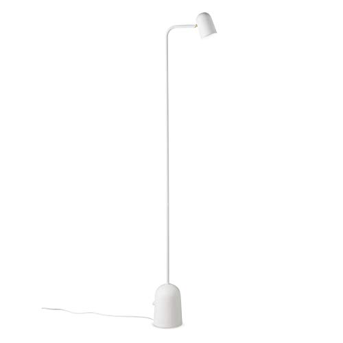 Northern Buddy Stehleuchte mit Dimmer aus Stahl hergestellt, in der Farbe weiß, mit Drehdimmer, Spannung (V): 220-240, Maße: Höhe: 130 cm x Durchmesser: 22 cm, 240 von Northern