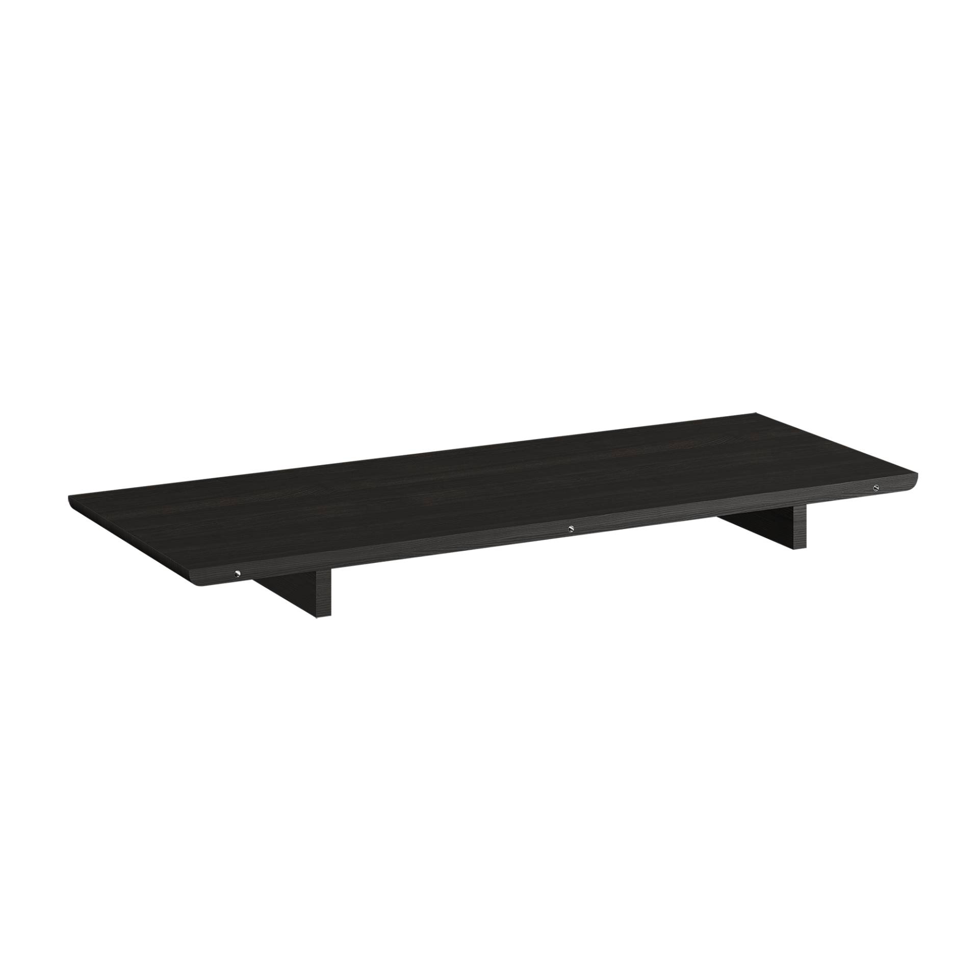 Northern - Expand Tischverlängerung 120x50cm - schwarz/lackiert/LxB 120x50cm/für Expand Esstisch rund von Northern