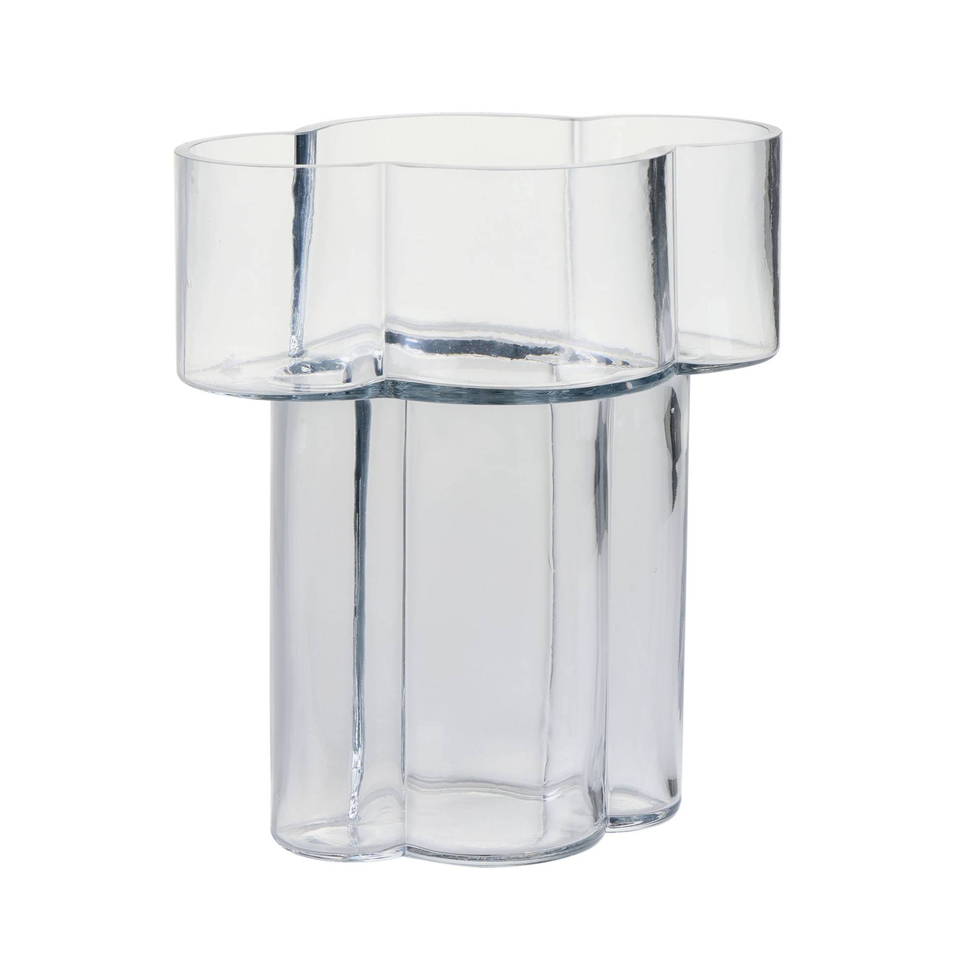 Northern - Fab Vase - transparent/LxBxH 25x17x28cm von Northern