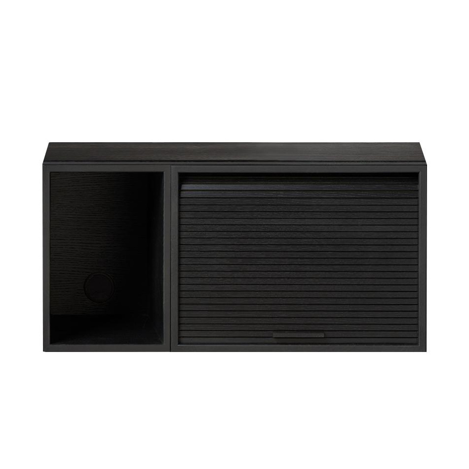 Northern - Hifive 75 Wandschrank - schwarz/lackiert/BxHxT 75x42x38cm von Northern