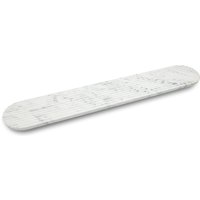 Northern - Podium Servierbrett L 90 cm, Marmor mixed white von Northern