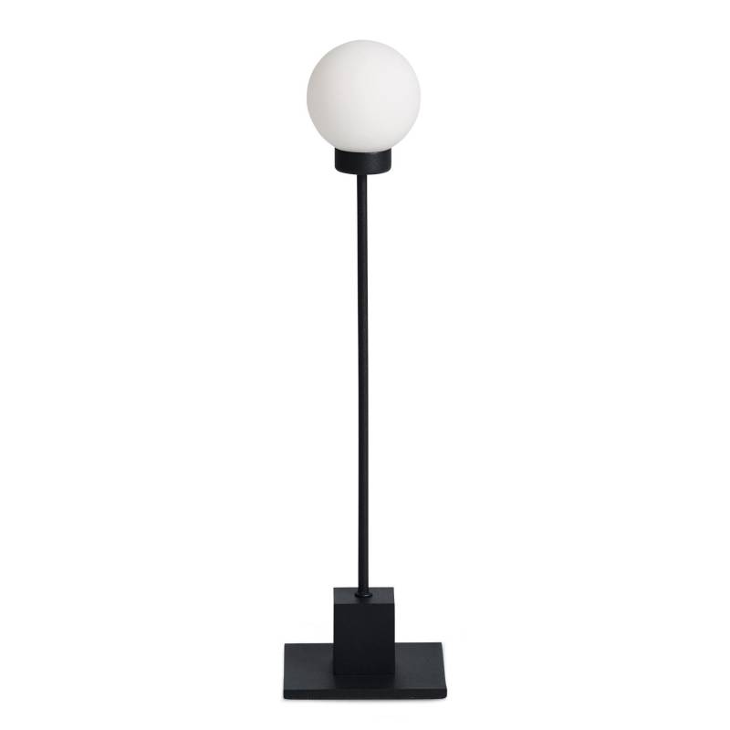 Northern - Snowball Tischleuchte - schwarz/satiniert vernickelt/BxHxT 10x41x10cm/Kabel schwarz/LED G9/3W/220-240V/50-60Hz/dimmbar stufenlos von Northern