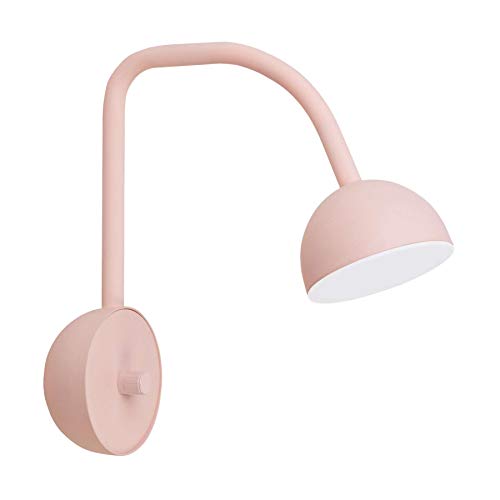 Northern Wandlampe Blush pink Stahl/Silikon 9x29x25cm pink von Northern