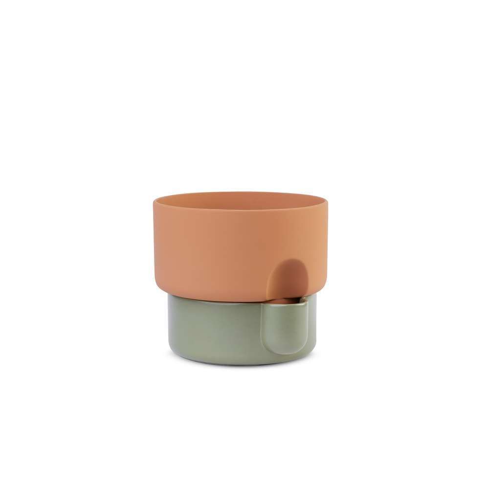 Northern - Oasis Flowerpot Small Green/Terracotta von Northern