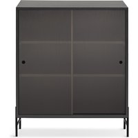 Vitrine Hifive black oak 100 cm L von Northern