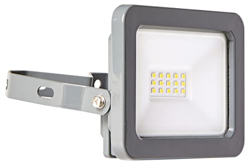 Northpoint 15W LED Strahler Fluter Außen 1500 Lumen Außenstrahler, IP65 Wasserdicht 6500K Kaltweiß (Grau) von Northpoint