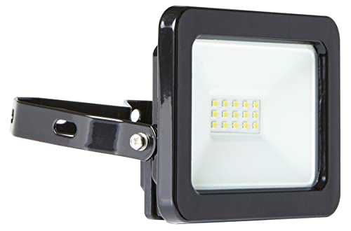 Northpoint 15W LED Strahler Fluter Außen 1500 Lumen Außenstrahler, IP65 Wasserdicht 6500K Kaltweiß (Schwarz) von Northpoint