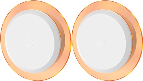 Northpoint 2er-Set LED Nachtlicht mit Bewegungssensor, USB-Anschluss, drei Betriebsarten 1600K, rund von Northpoint