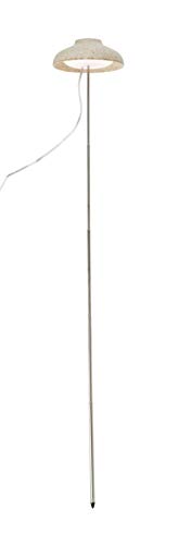 Northpoint LED 7W Pflanzenleuchte Pflanzenlampe Pflanzenbeleuchtung 70cm Teleskopstab weiße Lichtfarbe Timerfunktion Marmor von Northpoint
