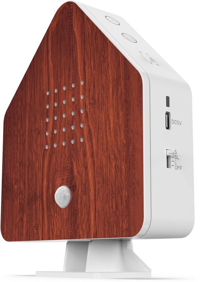 Northpoint LED Dekolicht Naturgeräuschebox Vogelzwitscher Bewegungsmelder Licht Aufladbar Northpoint LED Dekolicht Naturgeräuschebox Vogelzwitscher Bewegungsmelder Licht Aufladbar von Northpoint