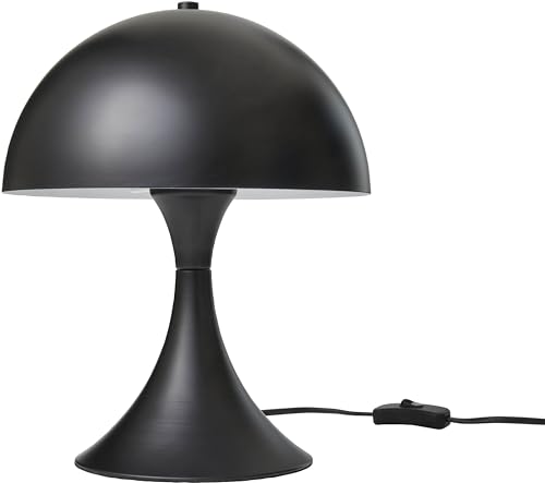 Northpoint LED Design Tischleuchte aus Metall warmweißes Licht Schnurschalter inklusive energieeffizientes E27 LED Leuchtmittel Matt schwarz Curved Northpoint LED Design Tischleuchte aus Metall warmweißes Licht Schnurschalter inklusive energieeffizientes E27 LED Leuchtmittel Matt schwarz Curved von Northpoint