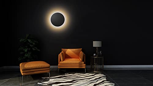 Northpoint LED Design Wandleuchte Backlight Schwarz Ø35cm Deckenlampe indirektes Licht Ambientelicht warmweiß 3000K IP20 12W 780lm Northpoint LED Design Wandleuchte Backlight Schwarz Ø35cm Deckenlampe indirektes Licht Ambientelicht warmweiß 3000K IP20 12W 780lm von Northpoint