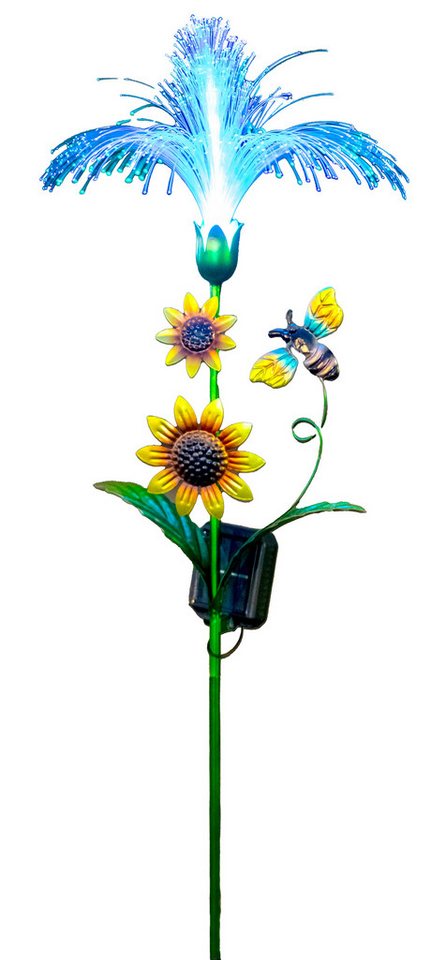 Northpoint LED Gartenleuchte LED Solar Gartenstecker für Außen Dämmerungssensor Garten Dekoration von Northpoint