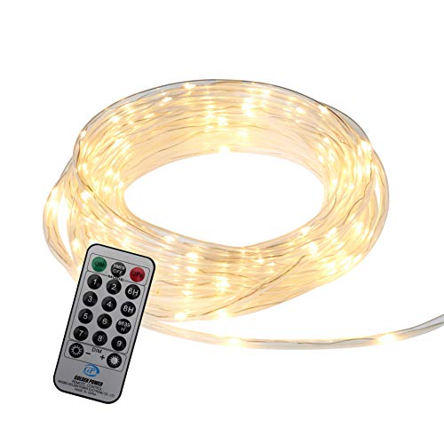 Northpoint LED Lichtschlauch Lichterkette 12m IP44 Warmweiß und RGB Tube-Light 240 LEDs Fernbedienung von Northpoint