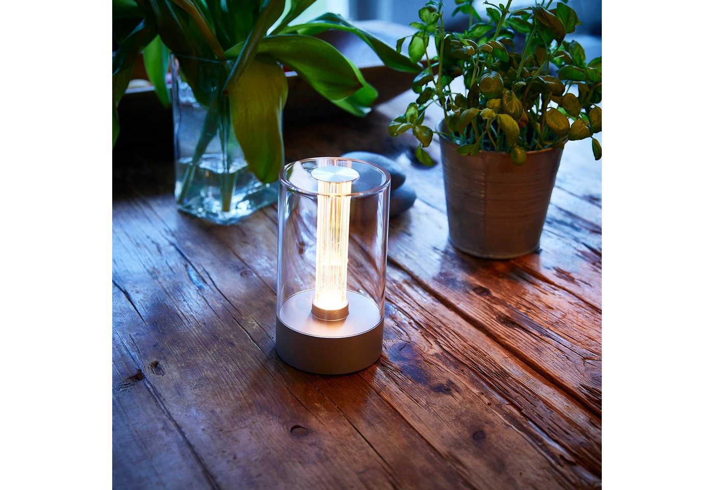 Northpoint LED Nachttischlampe LED Akku Design Tischlampe Tischleuchte mit Glühdraht aufladbarer Akku Northpoint LED Nachttischlampe LED Akku Design Tischlampe Tischleuchte mit Glühdraht aufladbarer Akku von Northpoint