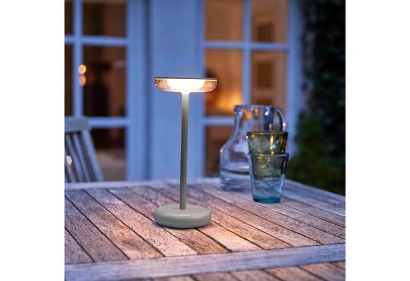 Northpoint LED Nachttischlampe Moderne dimmbare Tischlampe 30cm, warmweiß, USB-C, 1800mAh Akku von Northpoint