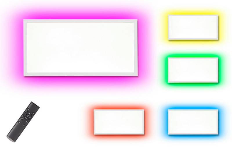 Northpoint LED Panel LED Panel warmweiß kaltweiß mit RGB Backlight und Fernbedienung von Northpoint