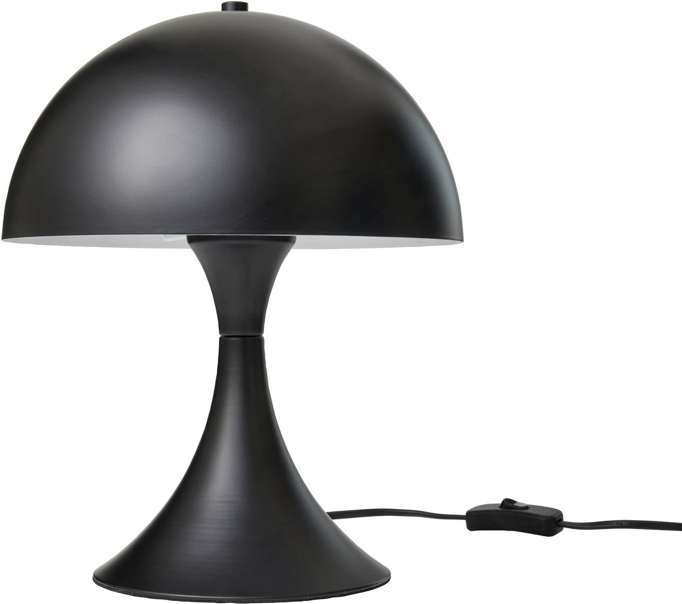 Northpoint LED Schreibtischlampe LED Design Metall Tischleuchte warmweiß Schnurschalter E27 schwarz von Northpoint