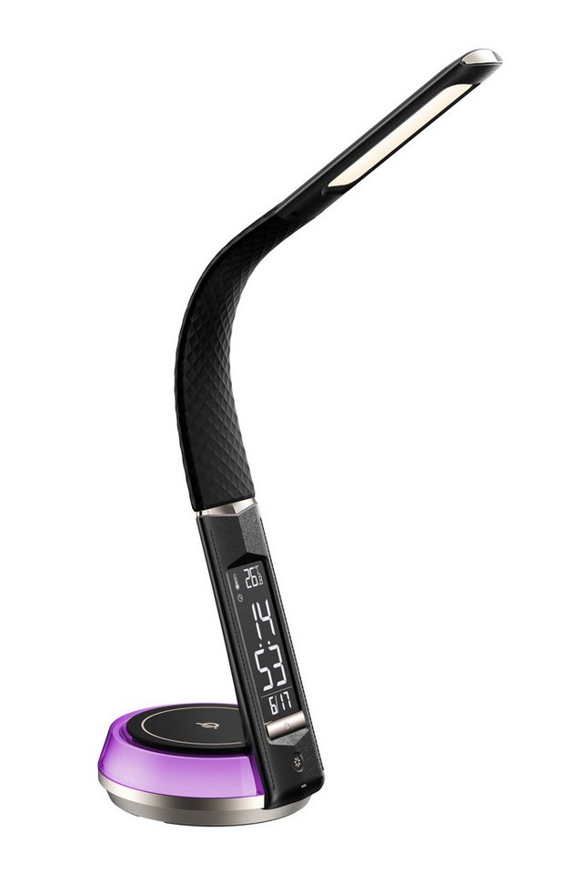 Northpoint LED Schreibtischlampe Tischlampe QI-Ladestation Dimmbar integrierter Uhr & Temperaturanzeige Northpoint LED Schreibtischlampe Tischlampe QI-Ladestation Dimmbar integrierter Uhr & Temperaturanzeige von Northpoint