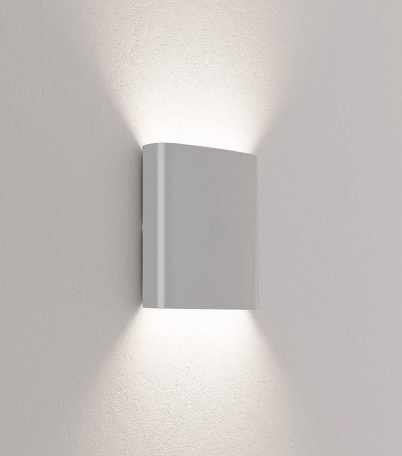 Northpoint LED Wandleuchte LED Batterie Wandleuchte indirekte Beleuchtung Innen und Außen weiß von Northpoint