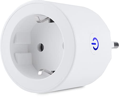 Northpoint Smarte WLAN WIFI Steckdose Plug mit Energieverbrauchsmesssung Alexa Sprachsteuerung kompatibel Stromverbrauchsmessung integrierte Zeitschaltuhr TUYA 1 Stück von Northpoint