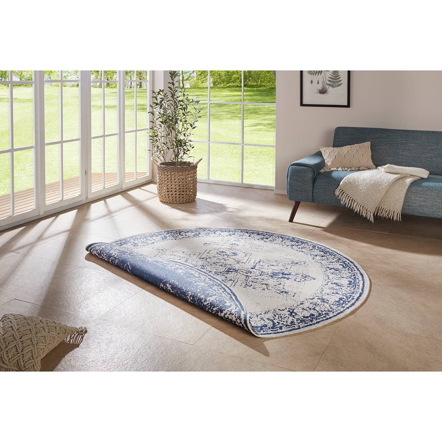 In-/Outdoor Wendeteppich Borbon II von Northrugs