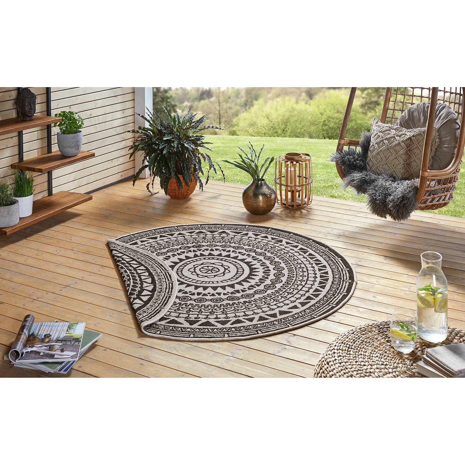 In-/Outdoor Wendeteppich Coron von Northrugs