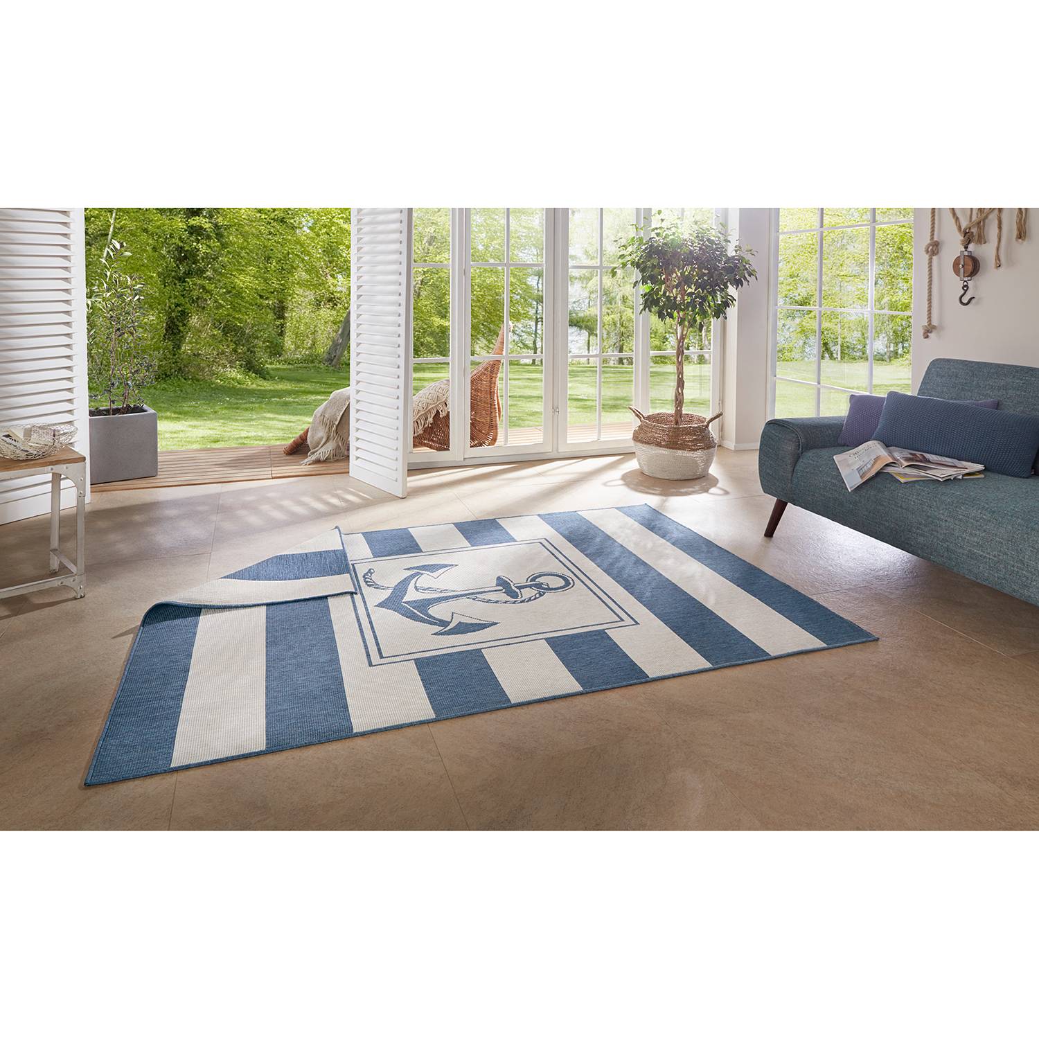 In-/Outdoor Wendeteppich Gandara von Northrugs