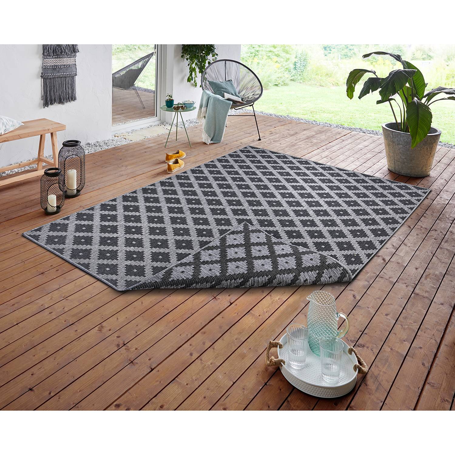 In-/Outdoorteppich Nizza von Northrugs