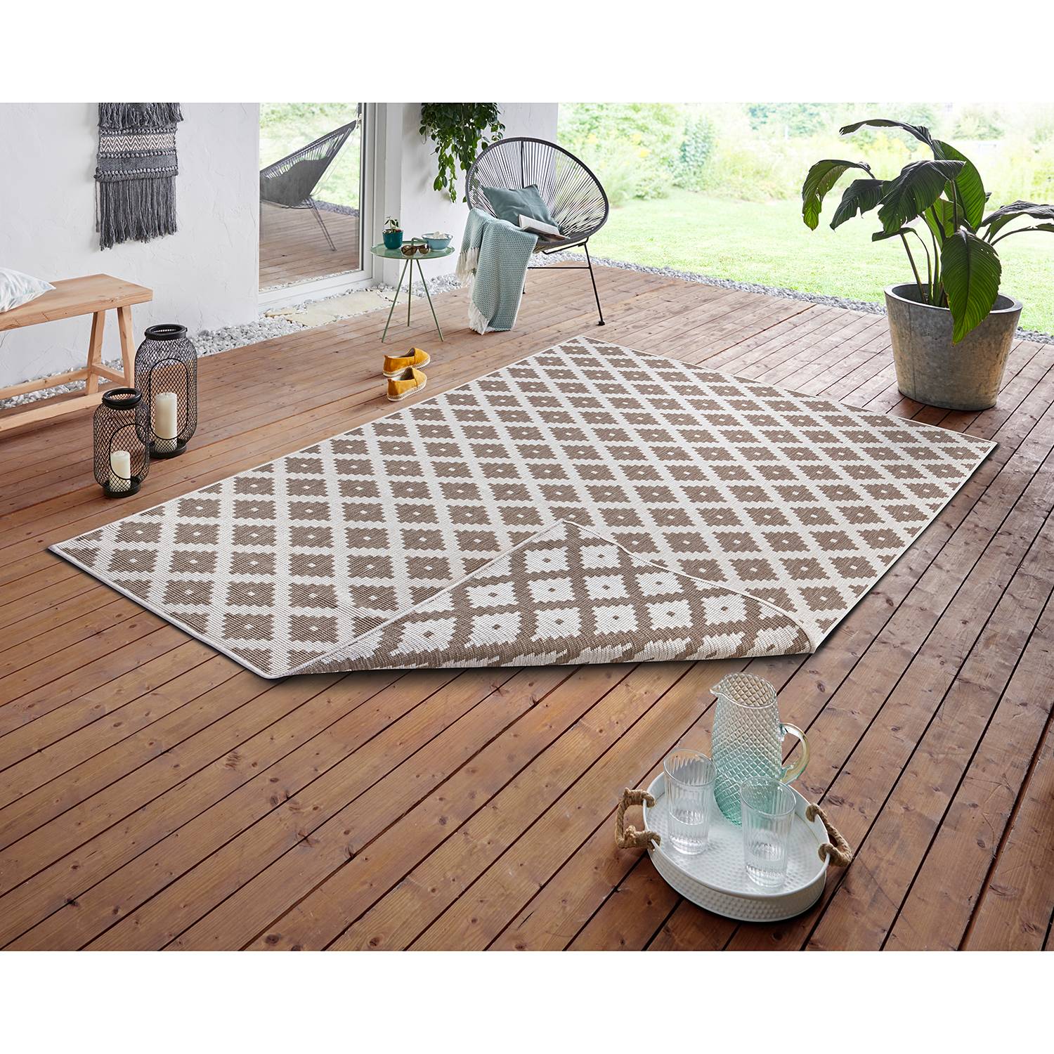 In-/Outdoorteppich Nizza von Northrugs