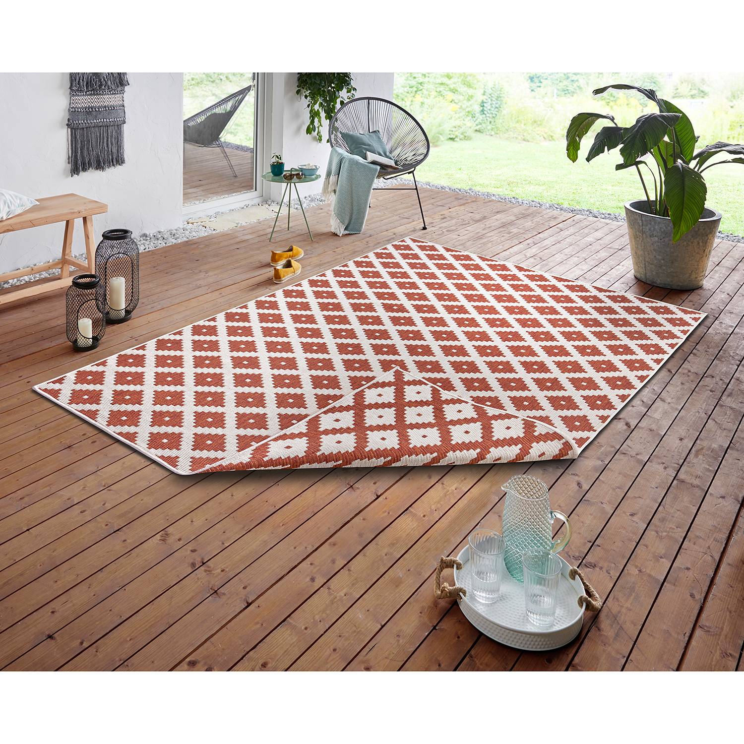 In-/Outdoorteppich Nizza von Northrugs