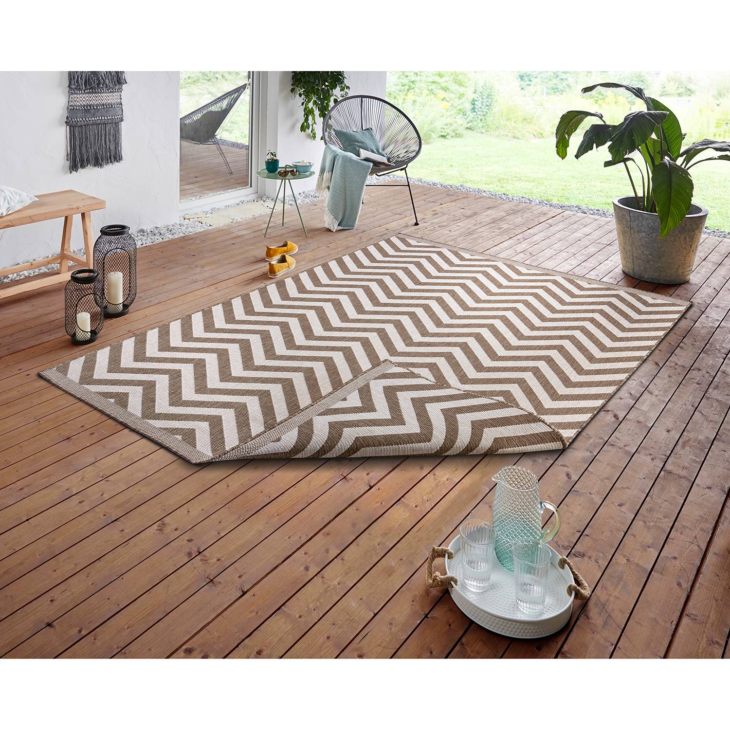 In-/Outdoorteppich Palma von Hanse Home