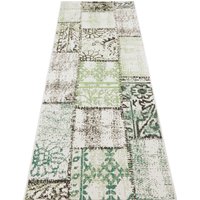 NORTHRUGS Läufer "Symi", rechteckig, In- & Outdoor, Kurzflor, Teppich, Vintage, Wohnzimmer, Garten von Northrugs