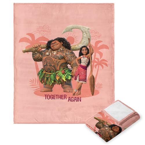 NORTHWEST Disney Moana 2, Together Again, Silk Touch Überwurfdecke, 127 x 152 cm NORTHWEST Disney Moana 2, Together Again, Silk Touch Überwurfdecke, 127 x 152 cm von Northwest