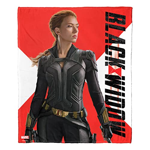NORTHWEST Marvel's Black Widow Silk Touch Überwurfdecke, 127 x 152,4 cm, Spionagespiel NORTHWEST Marvel's Black Widow Silk Touch Überwurfdecke, 127 x 152,4 cm, Spionagespiel von Northwest