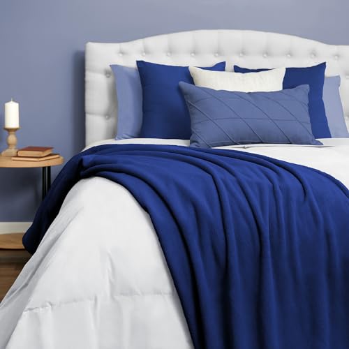 Northwest Ashford Home Cozy Warmwell Decke, Blaue Tiefen, Doppelbettgröße, 152,4 x 203,2 cm von Northwest