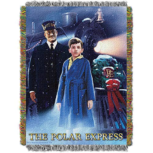 Warner Bros. Polar Express, We Believe Throw, 48" x 60" Überwurf-Decke, Wir glauben, Woven Tapestry Blanket von Northwest